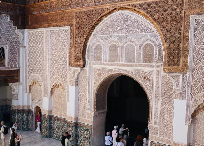 Marrakech Madrasa Ben Youssef , Secret Garden and Medina guide